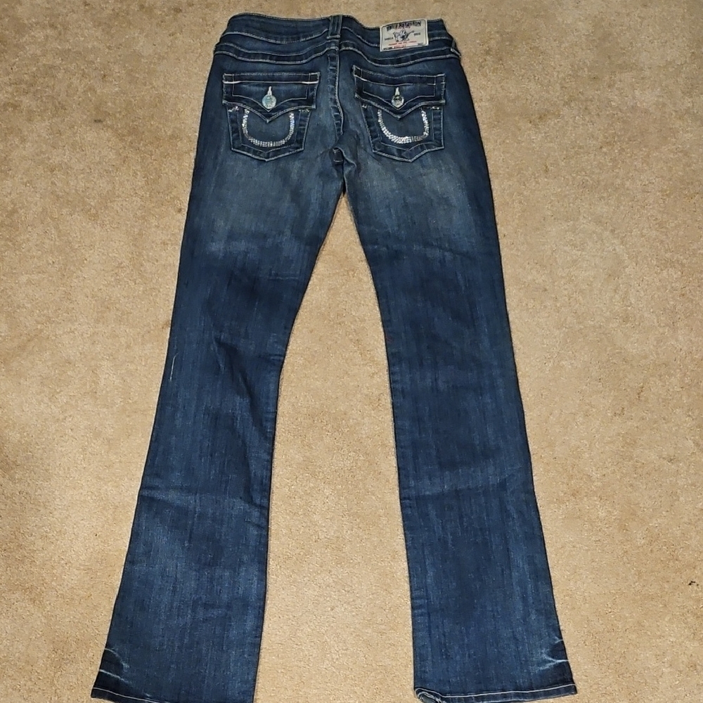 True Religion Indigo Boot Cut Jeans